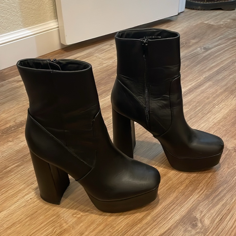 Platform Booties - Picture 2 of 4